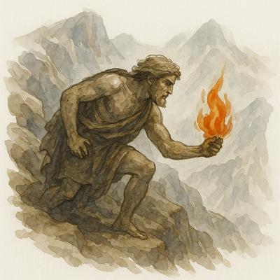 The Curse of Prometheus, the Gift of Curiosity